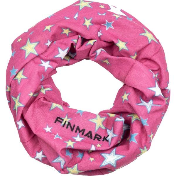 Finmark Finmark FS-233 Dječji multifunkcionalni šal, ružičasta, veličina