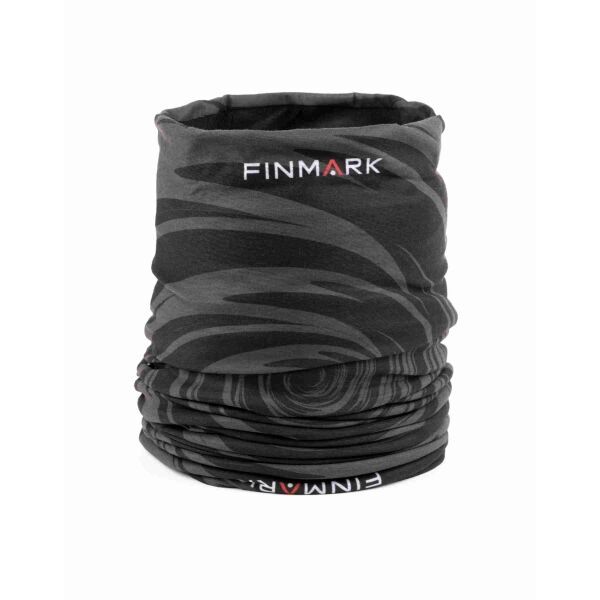 Finmark Finmark MULTIFUNCTIONAL SCARF WITH FLEECE Multifunkcionalni šal, crna, veličina