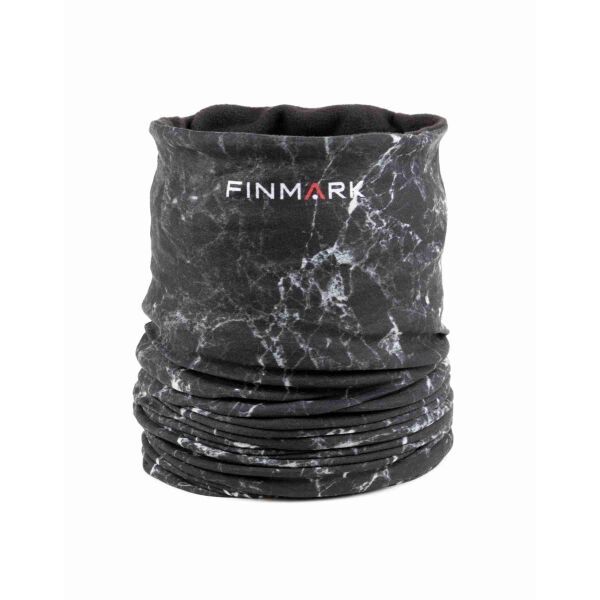 Finmark Finmark MULTIFUNCTIONAL SCARF WITH FLEECE Multifunkcionalni šal, crna, veličina