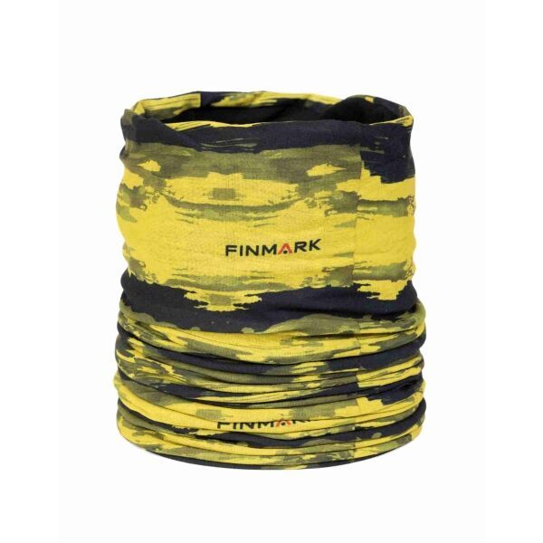 Finmark Finmark MULTIFUNCTIONAL SCARF WITH FLEECE Multifunkcionalni šal, žuta, veličina