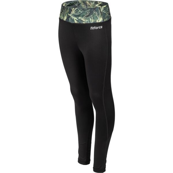 Fitforce Fitforce FITA Sportske tajice za djevojčice, crna, veličina