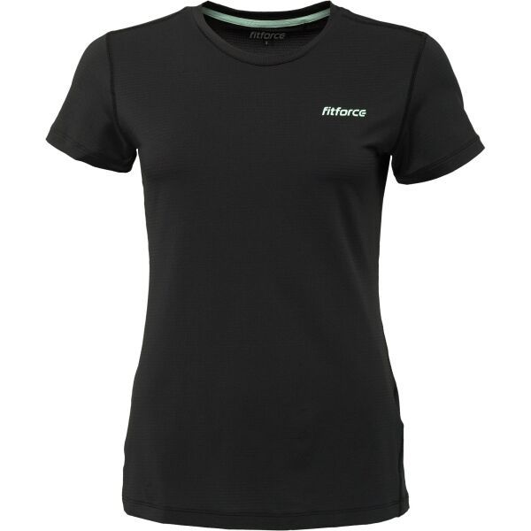Fitforce Fitforce KAISA Ženska fitness majica, crna, veličina