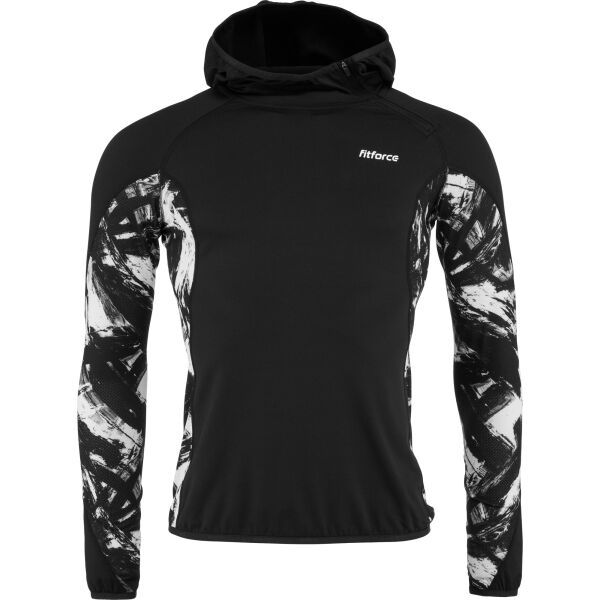 Fitforce Fitforce KRUEMELA Ženska fitness dukserica, crna, veličina