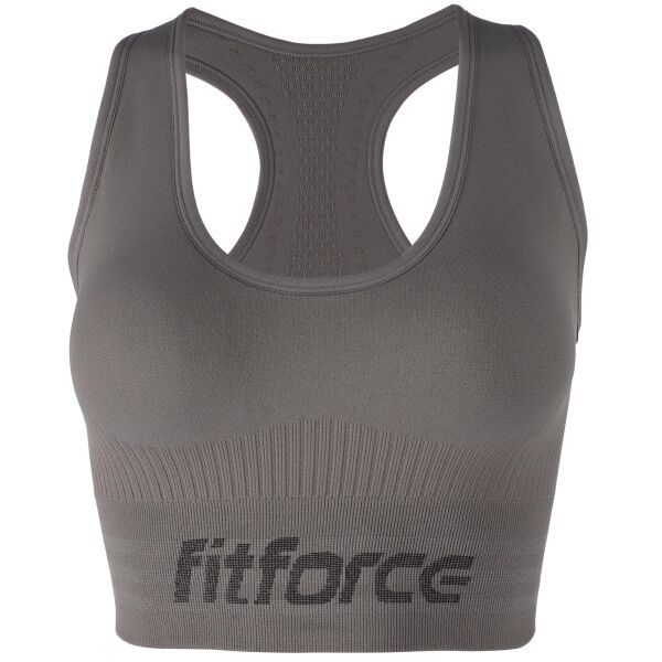 Fitforce Fitforce SANCY Ženski sportski grudnjak, siva, veličina