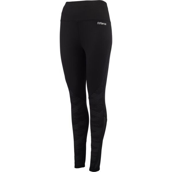 Fitforce Fitforce TROLENE Ženske fitness tajice, crna, veličina