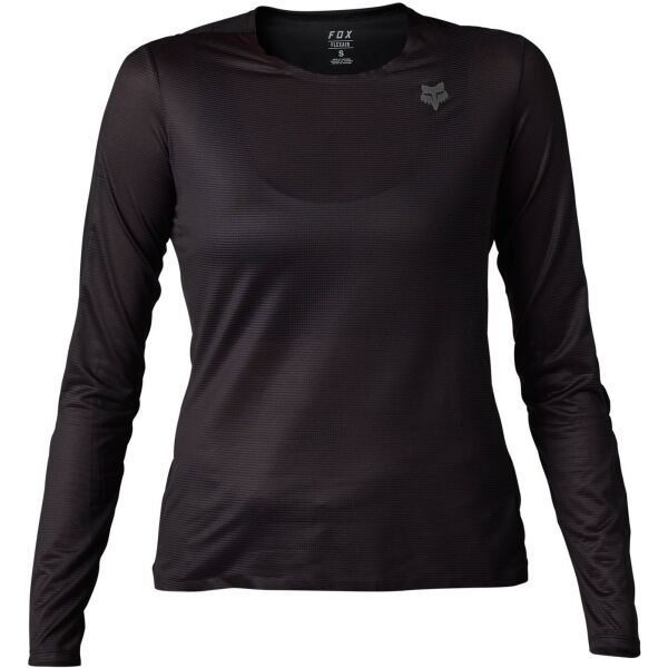 Fox Fox FLEXAIR ASCENT LS W Ženski biciklistički dres, crna, veličina