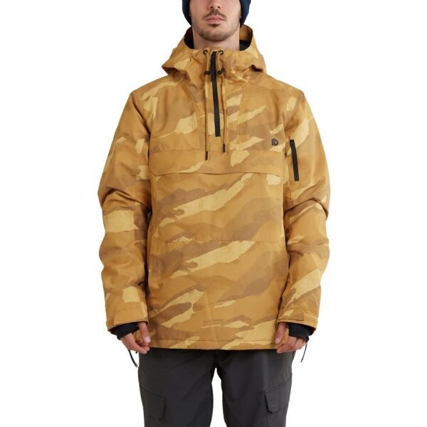 FUNDANGO FUNDANGO BURNABY ANORAK Muška skijaška/ snowboard jakna, smeđa, veličina