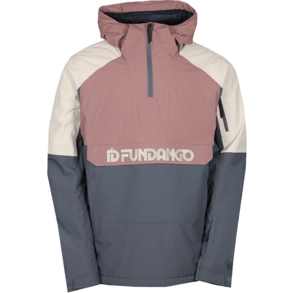 FUNDANGO FUNDANGO BURNABY Muška skijaška/ snowboard jakna, tamno siva, veličina