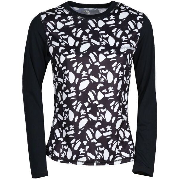 FUNDANGO FUNDANGO LOREN LONG SLEEVE RASHGUARD Ženska majica za vodu, crna, veličina