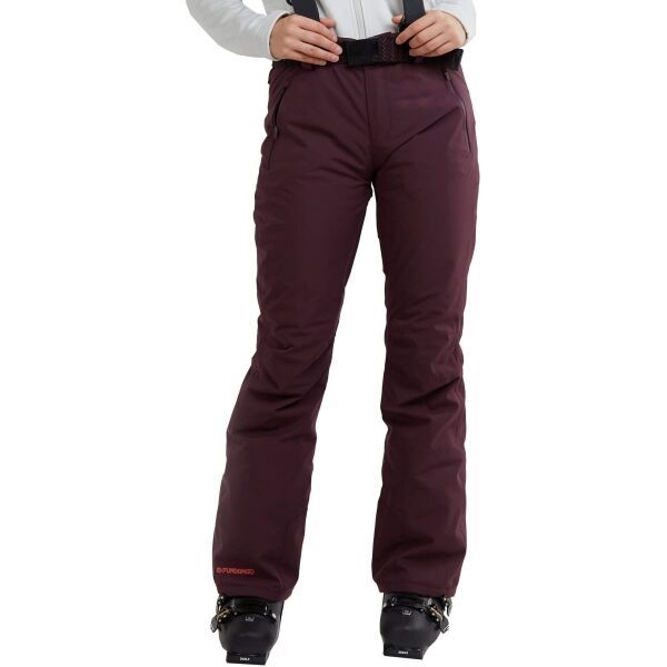 FUNDANGO FUNDANGO MORTA PANTS Ženske skijaške/snowboard hlače, boja vina, veličina
