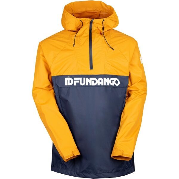 FUNDANGO FUNDANGO SALMO LOGO ANORAK Muška prijelazna jakna, tamno plava, veličina
