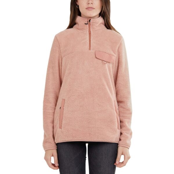 FUNDANGO FUNDANGO VINONA FLEECE PULLOVER Ženska majica, ružičasta, veličina