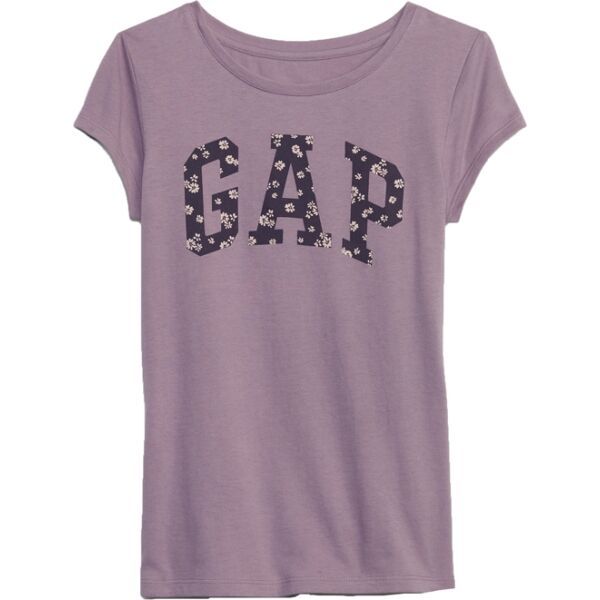 GAP GAP LOGO Majica za djevojčice, ljubičasta, veličina