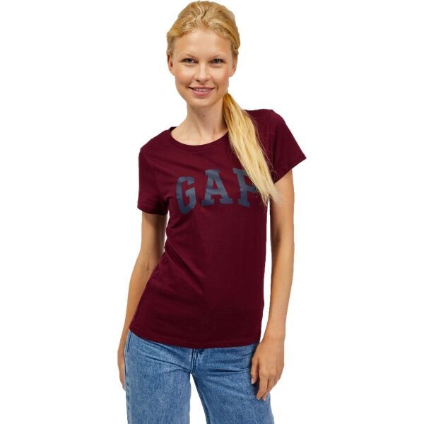 GAP GAP V-GAP SS CLSC TEE Ženska majica, boja vina, veličina