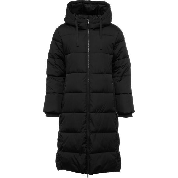 GAP GAP V-MAXI LONG PUFFER LOGO Ženska zimska jakna, crna, veličina