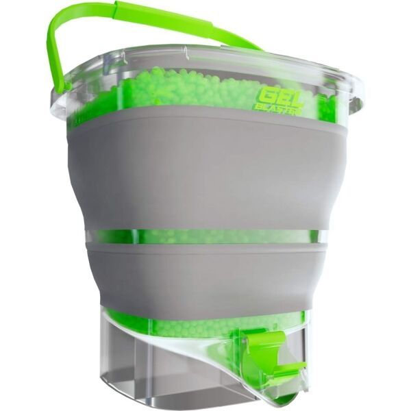 GEL BLASTER GEL BLASTER GELLET DEPOT Slopiva posuda za izradu i spremanje kuglica Gellets, siva, veličina