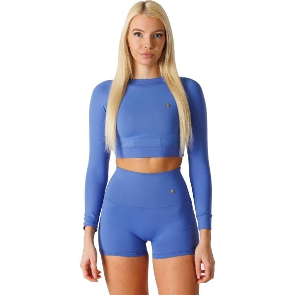 GOLDBEE GOLDBEE CROP-TOP BECLASSIC Ženski crop top, plava, veličina
