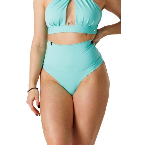 GOLDBEE GOLDBEE SHAPEWEAR SWIMWEAR BOTTOMS Zatezajući donji dio ženskog kupaćeg kostima, zelena, veličina