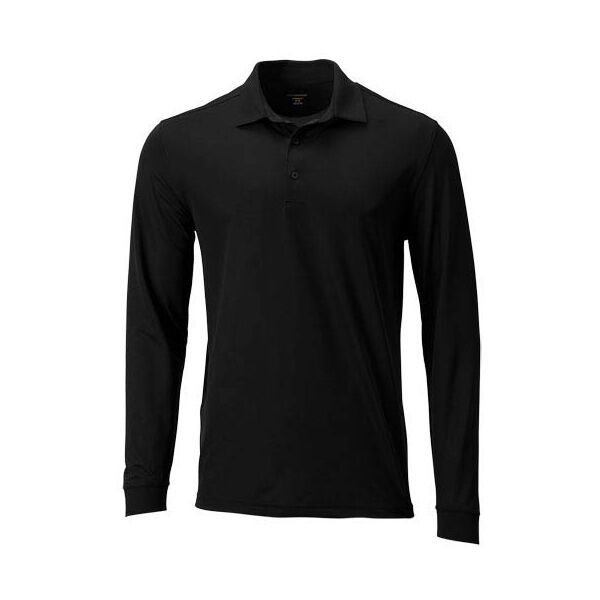 GREGNORMAN GREGNORMAN MEN INTERLOCK LONGSLEEVE POLO Muška polo majica, crna, veličina