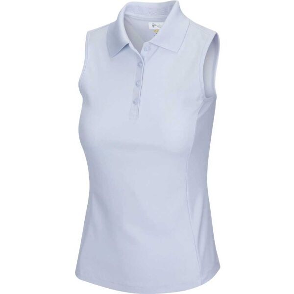 GREGNORMAN GREGNORMAN PROTEK SLEEVELESS POLO W Ženska polo majica za golf, svjetlo plava, veličina