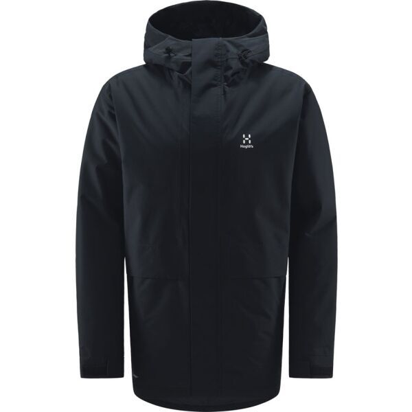 HAGLÖFS HAGLÖFS SALIX PROOF MIMIC PARKA M Muška parka, crna, veličina
