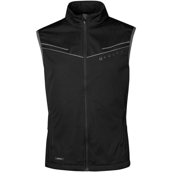 Halti Halti FALUN XTC VEST Uniseks softshell prsluk, crna, veličina