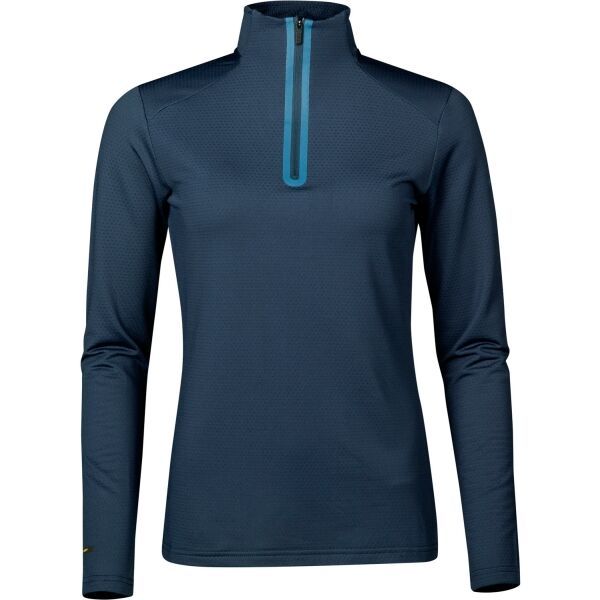 Halti Halti MOODI HALF ZIP SHIRT W Ženska termo majica, tamno plava, veličina