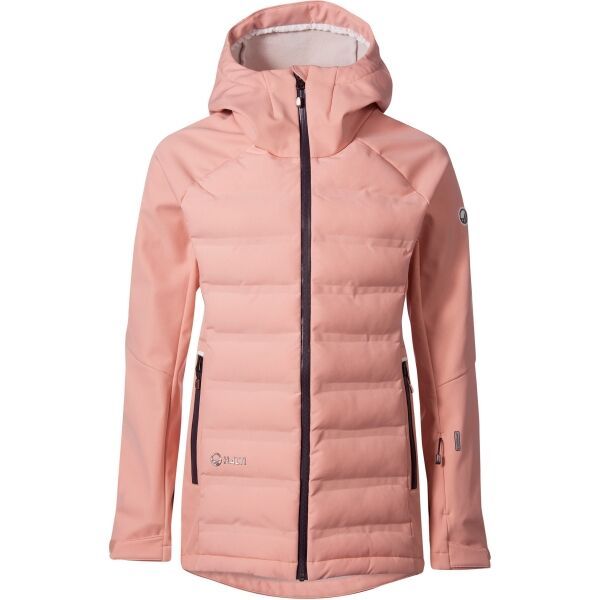 Halti Halti SASSY SOFTSHELL SKI JACKET W Ženska skijaška jakna, boja lososa, veličina