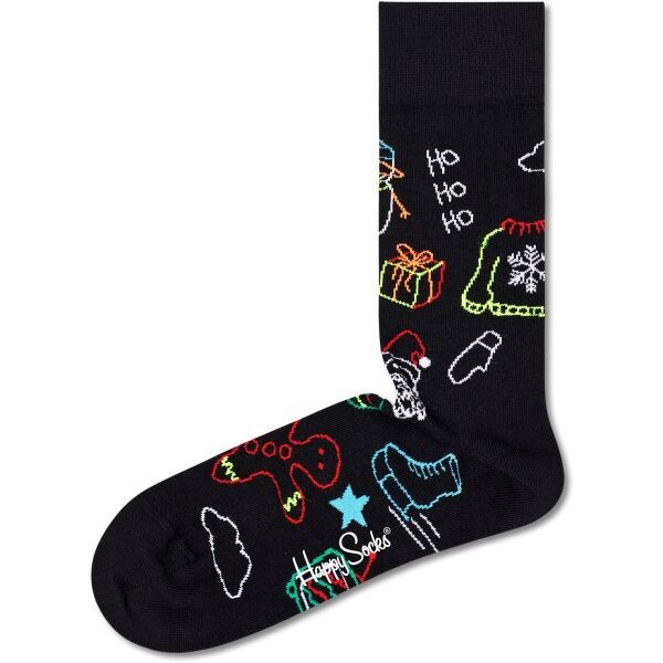 HAPPY SOCKS HAPPY SOCKS HO HO HO Klasične čarape, crna, veličina