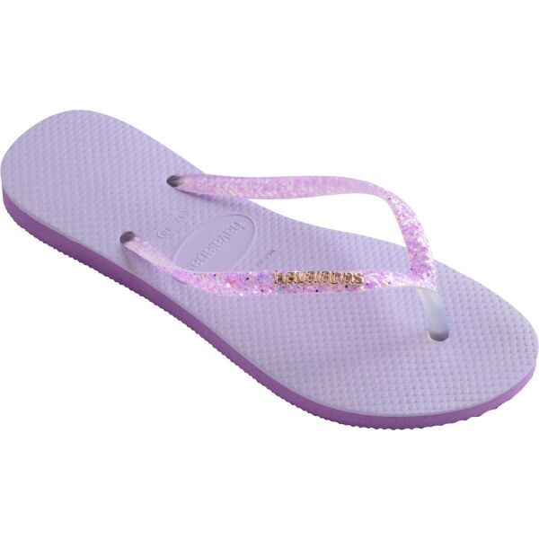 HAVAIANAS HAVAIANAS SLIM GLITTER FLOURISH Ženske japanke, ljubičasta, veličina