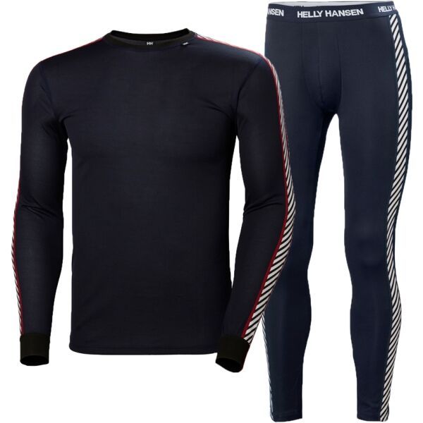 Helly Hansen Helly Hansen HH LIFA STRIPE CREW Muški funkcionalni set, tamno plava, veličina