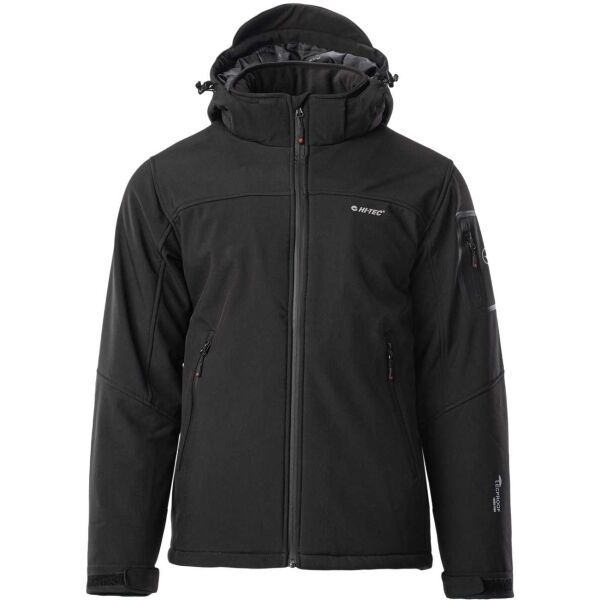 Hi-Tec Hi-Tec GIKO Muška softshell jakna, crna, veličina