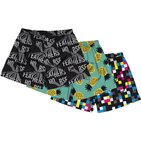 Horsefeathers Horsefeathers MANNY 3PACK BOXER SHORTS Muške bokserice, mix, veličina