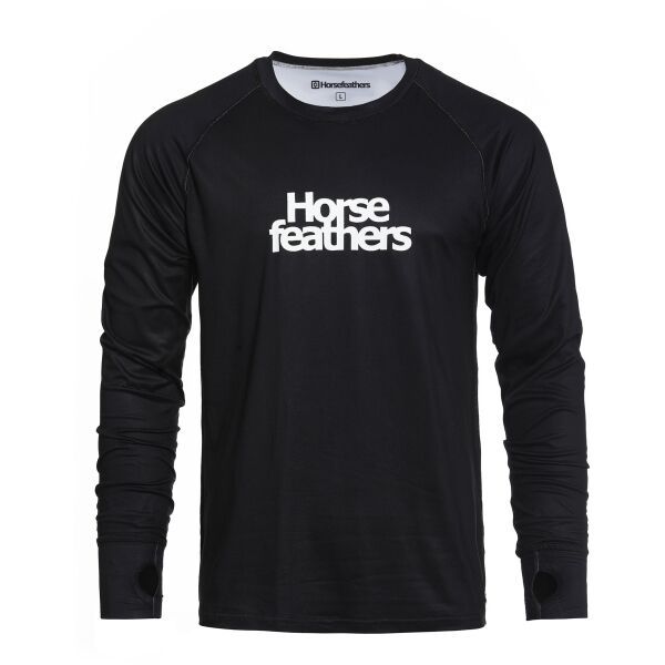 Horsefeathers Horsefeathers RILEY TOP Muška termo majica, crna, veličina