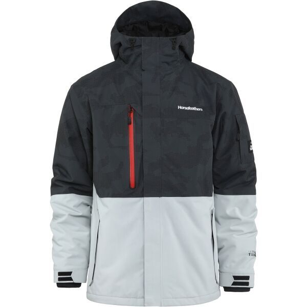 Horsefeathers Horsefeathers RIPPLE JACKET Muška skijaška/ snowboard jakna, tamno siva, veličina