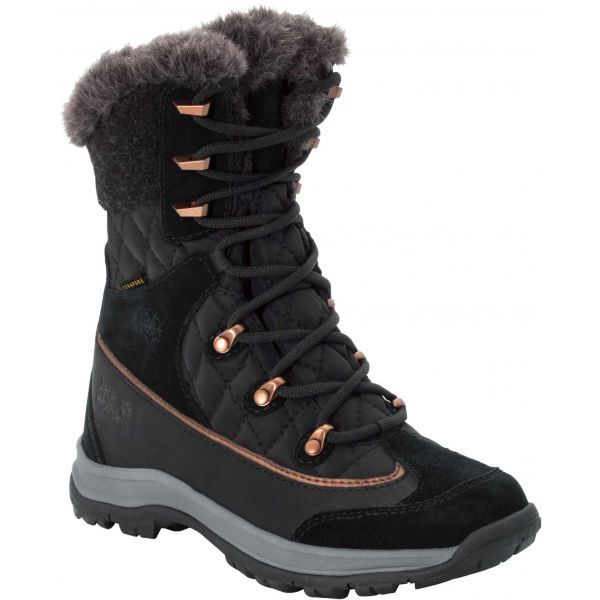 Jack Wolfskin Jack Wolfskin ASPEN TEXAPORE HIGH W Ženska zimska obuća, crna, veličina 37