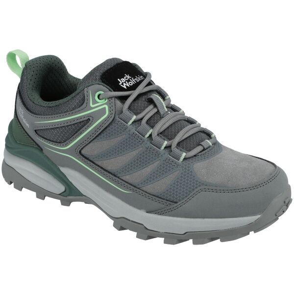 Jack Wolfskin Jack Wolfskin CROSS TRAIL LOW W Ženska obuća za trekking, siva, veličina 39.5