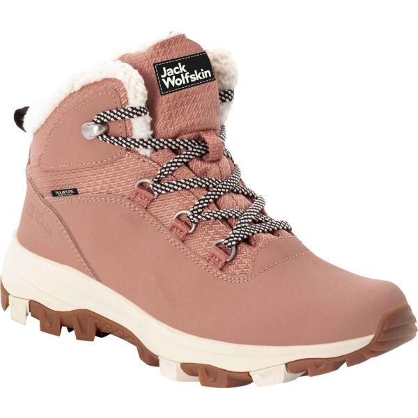 Jack Wolfskin Jack Wolfskin EVERQUEST TEXAPORE MID W Ženska zimska obuća, ružičasta, veličina