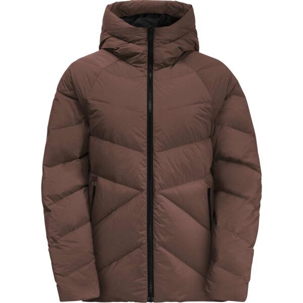 Jack Wolfskin Jack Wolfskin MARIENPLATZ W Ženska pernata jakna, smeđa, veličina