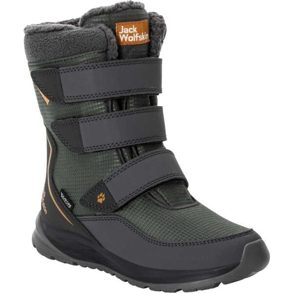 Jack Wolfskin Jack Wolfskin POLAR BOOT TEXAPORE HIGH VC K Dječja zimska obuća, zelena, veličina