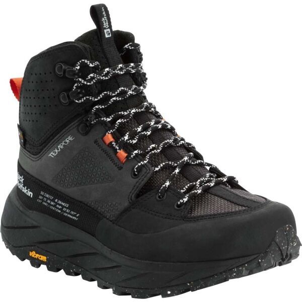 Jack Wolfskin Jack Wolfskin TERRAQUEST TEXAPORE MID W Ženske outdoor gležnjače, crna, veličina