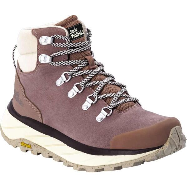 Jack Wolfskin Jack Wolfskin TERRAVENTURE URBAN MID W Ženska turistička obuća, ružičasta, veličina