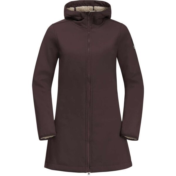 Jack Wolfskin Jack Wolfskin WINDLAND W Ženski toplinski izolirani kaput, boja vina, veličina