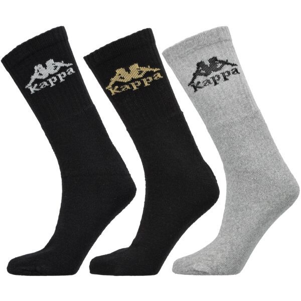 Kappa Kappa AUTHENTIC AILEL 3P Čarape, crna, veličina