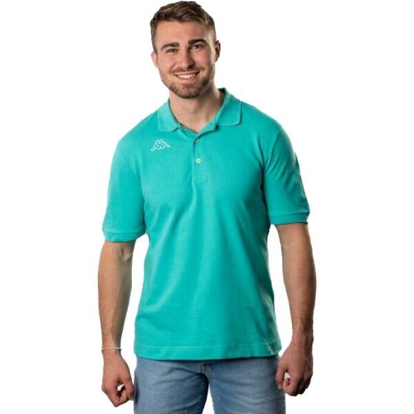 Kappa Kappa LOGO LIFE MSS Muška polo majica, tirkiz, veličina