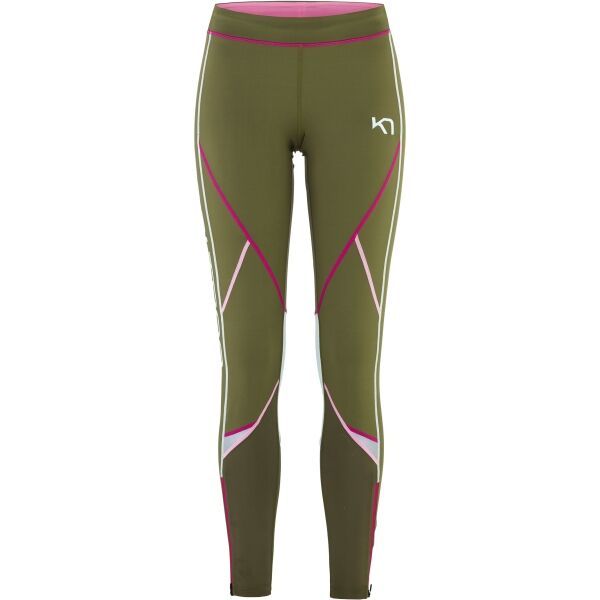 KARI TRAA KARI TRAA LOUISE TIGHTS Ženske sportske tajice, khaki, veličina
