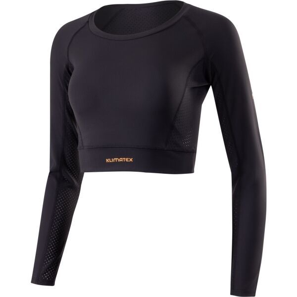 Klimatex Klimatex MERA Ženski crop top, crna, veličina