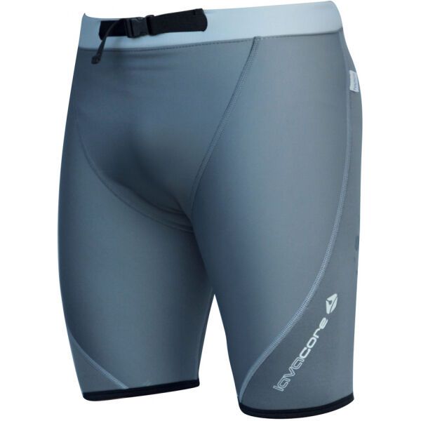 LAVACORE LAVACORE LC ELITE SHORTS Kratke hlače s merinom za vodeni sport, siva, veličina