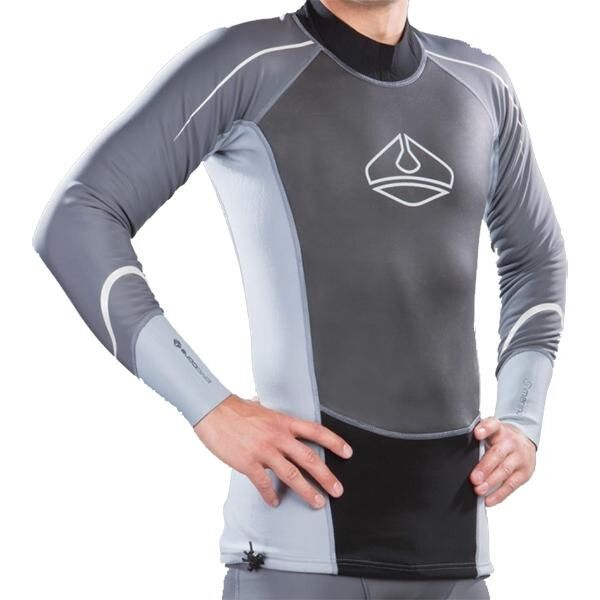 LAVACORE LAVACORE LC EXTREME SHIRT Top s merinom za vodeni sport, siva, veličina