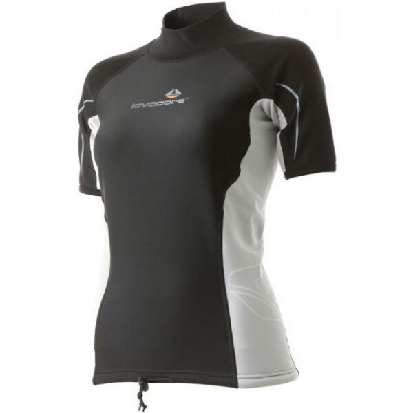 LAVACORE LAVACORE LC SHIRT SHORT SLEEVE Top s kratkim rukavima za vodu, crna, veličina